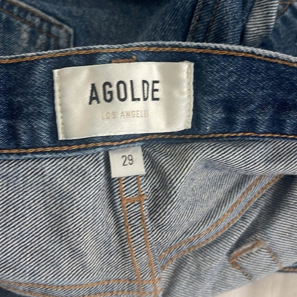AGOLDE Parker Cut Off Shorts - Picture 3 of 4